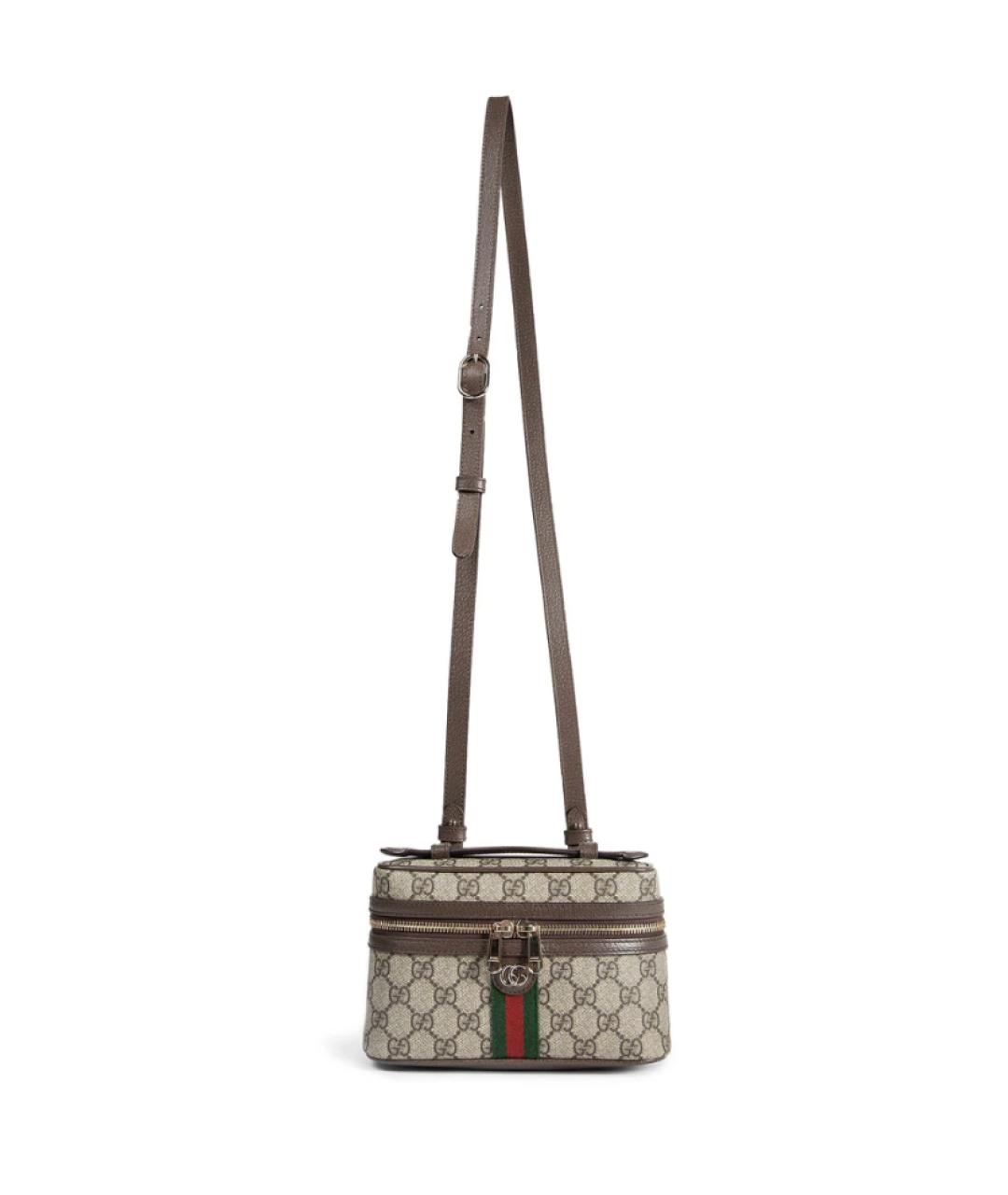 GUCCI Мульти тканевая сумка с короткими ручками, фото 5