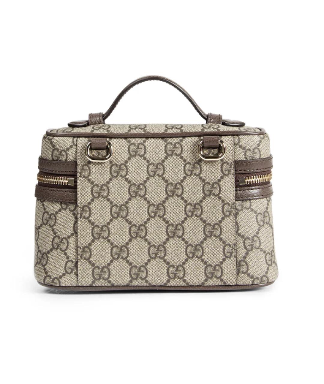 GUCCI Мульти тканевая сумка с короткими ручками, фото 4