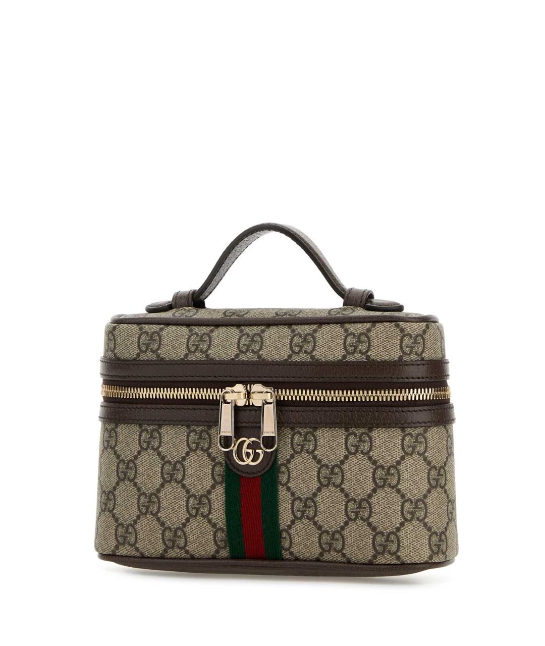 GUCCI Мульти тканевая сумка с короткими ручками, фото 2