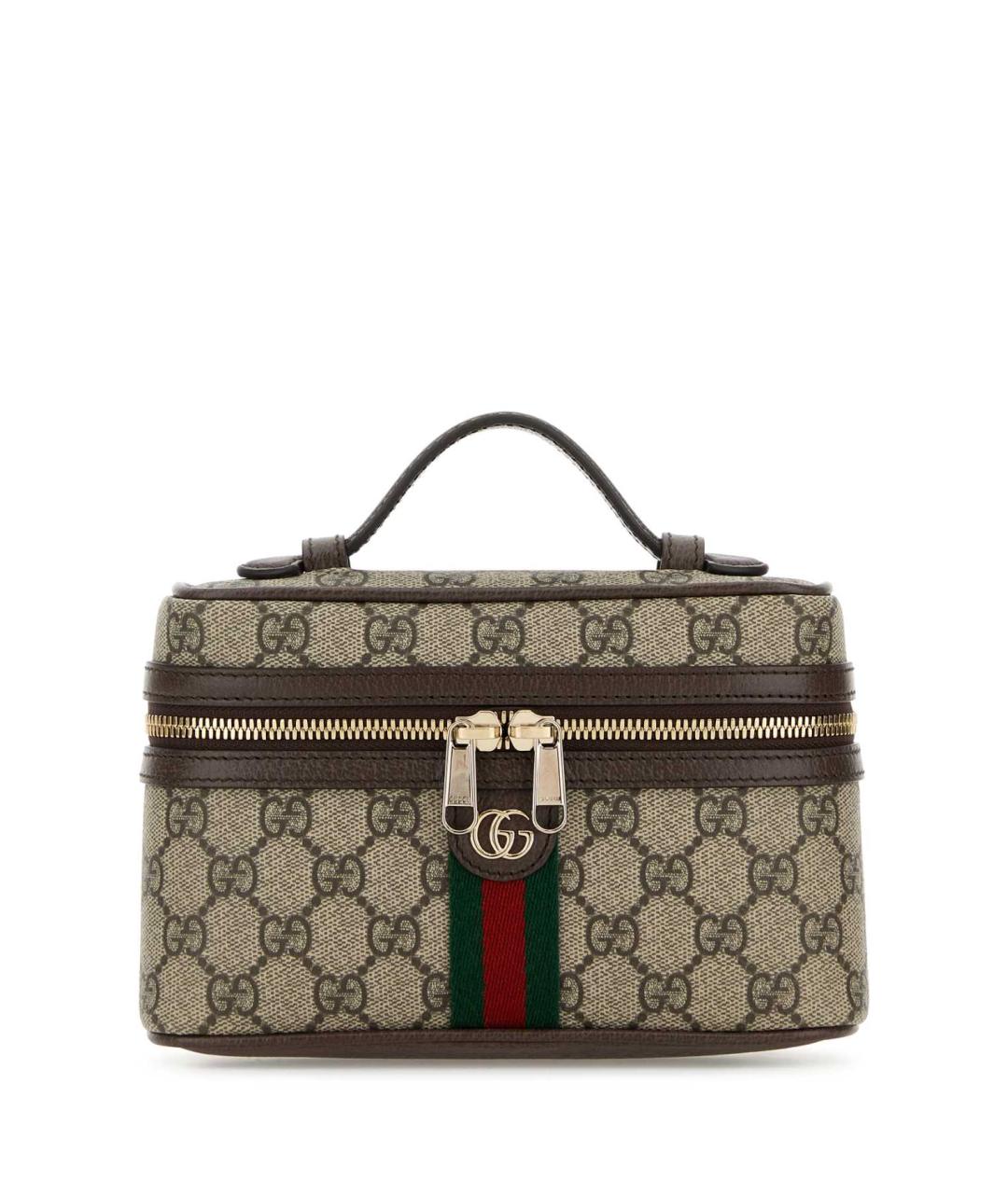 GUCCI Мульти тканевая сумка с короткими ручками, фото 1