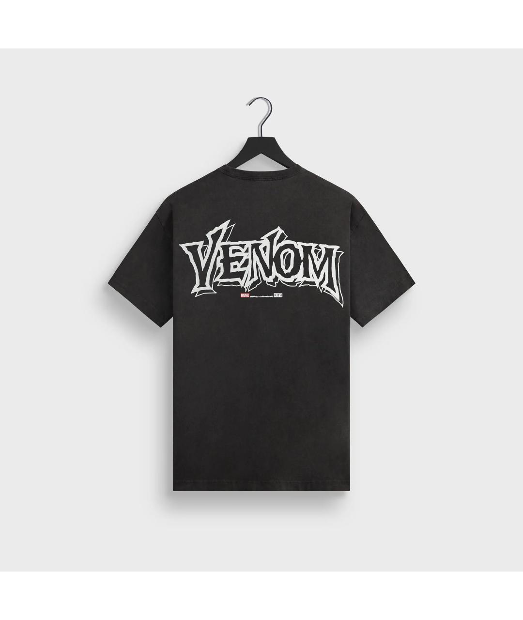 KITH Черная хлопковая футболка, фото 2