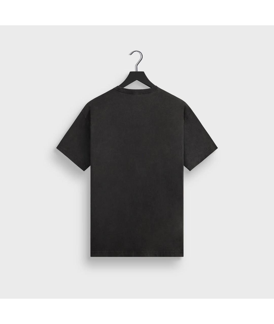 KITH Черная хлопковая футболка, фото 2