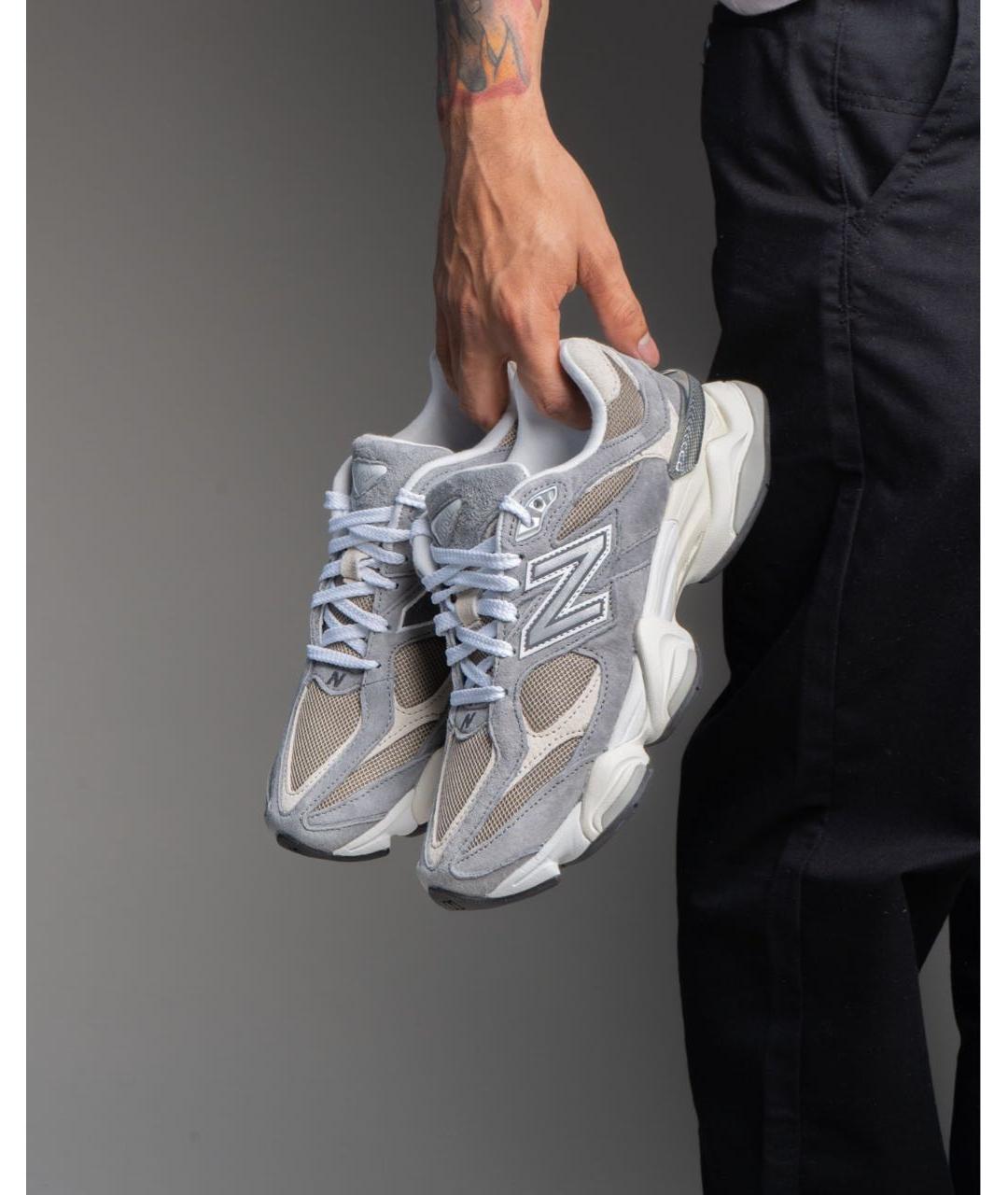 NEW BALANCE Мульти замшевые низкие кроссовки / кеды, фото 2