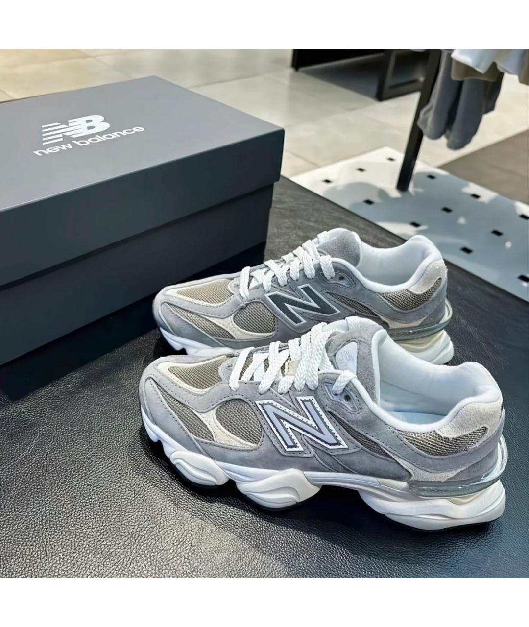 NEW BALANCE Мульти замшевые низкие кроссовки / кеды, фото 4