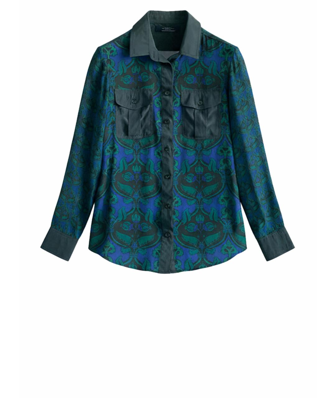 WEEKEND MAX MARA Мульти шелковая блузы, фото 1