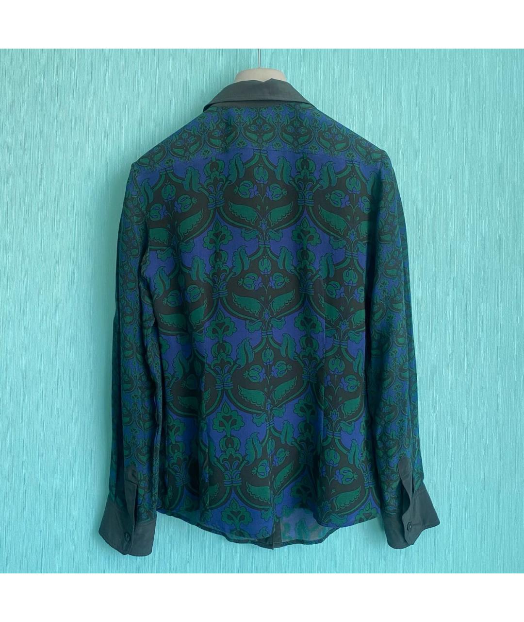 WEEKEND MAX MARA Мульти шелковая блузы, фото 4