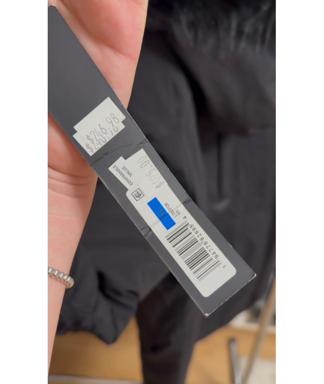 KARL LAGERFELD Черная полиэстеровая парка, фото 7