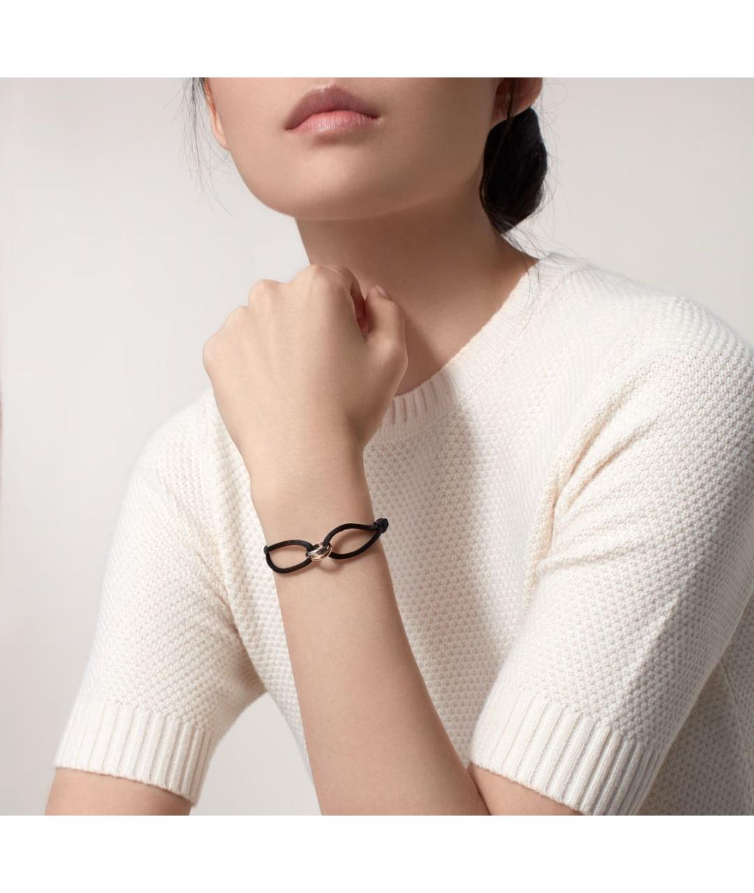 CARTIER Темно-синий браслет из желтого золота, фото 3