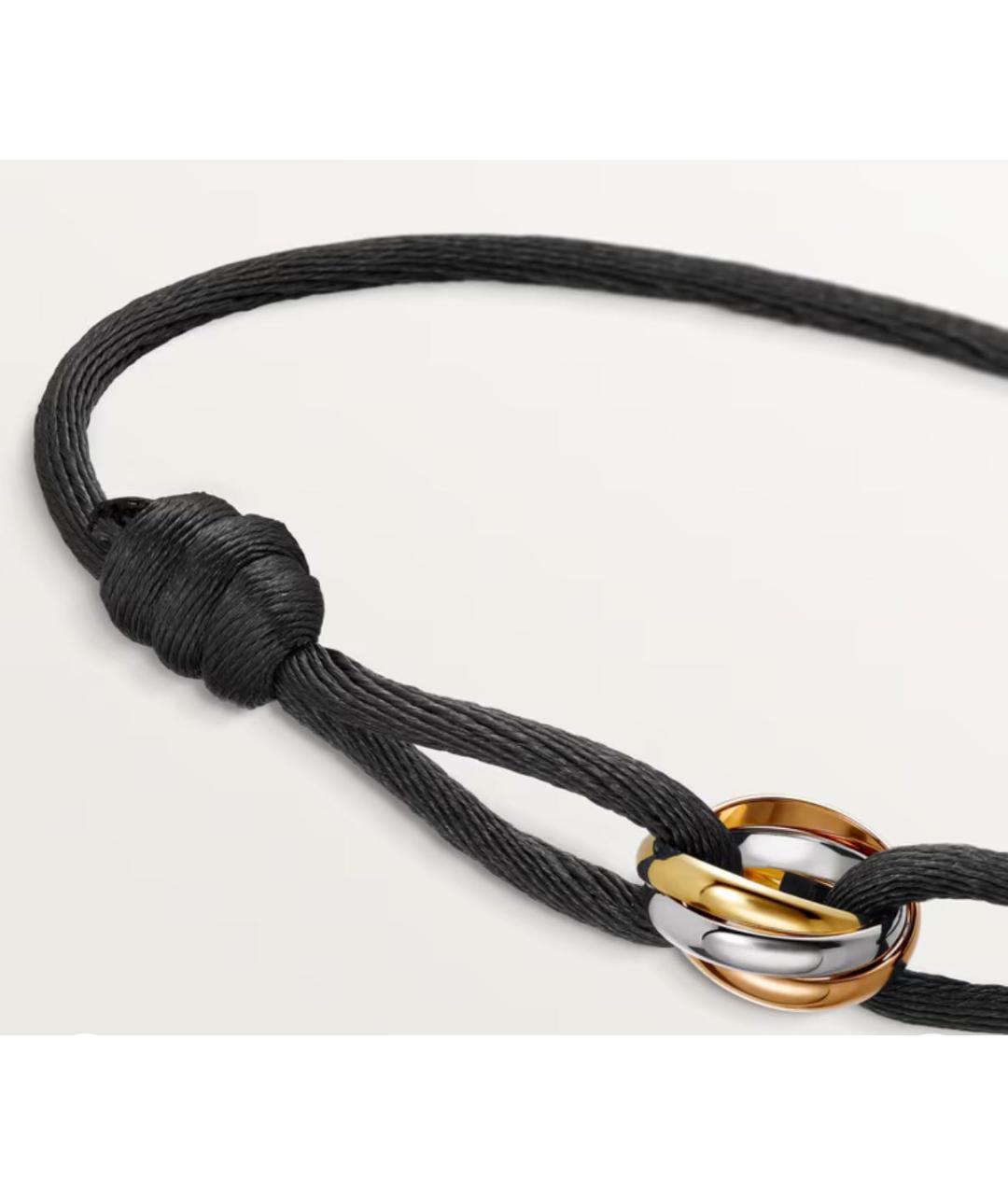 CARTIER Темно-синий браслет из желтого золота, фото 2