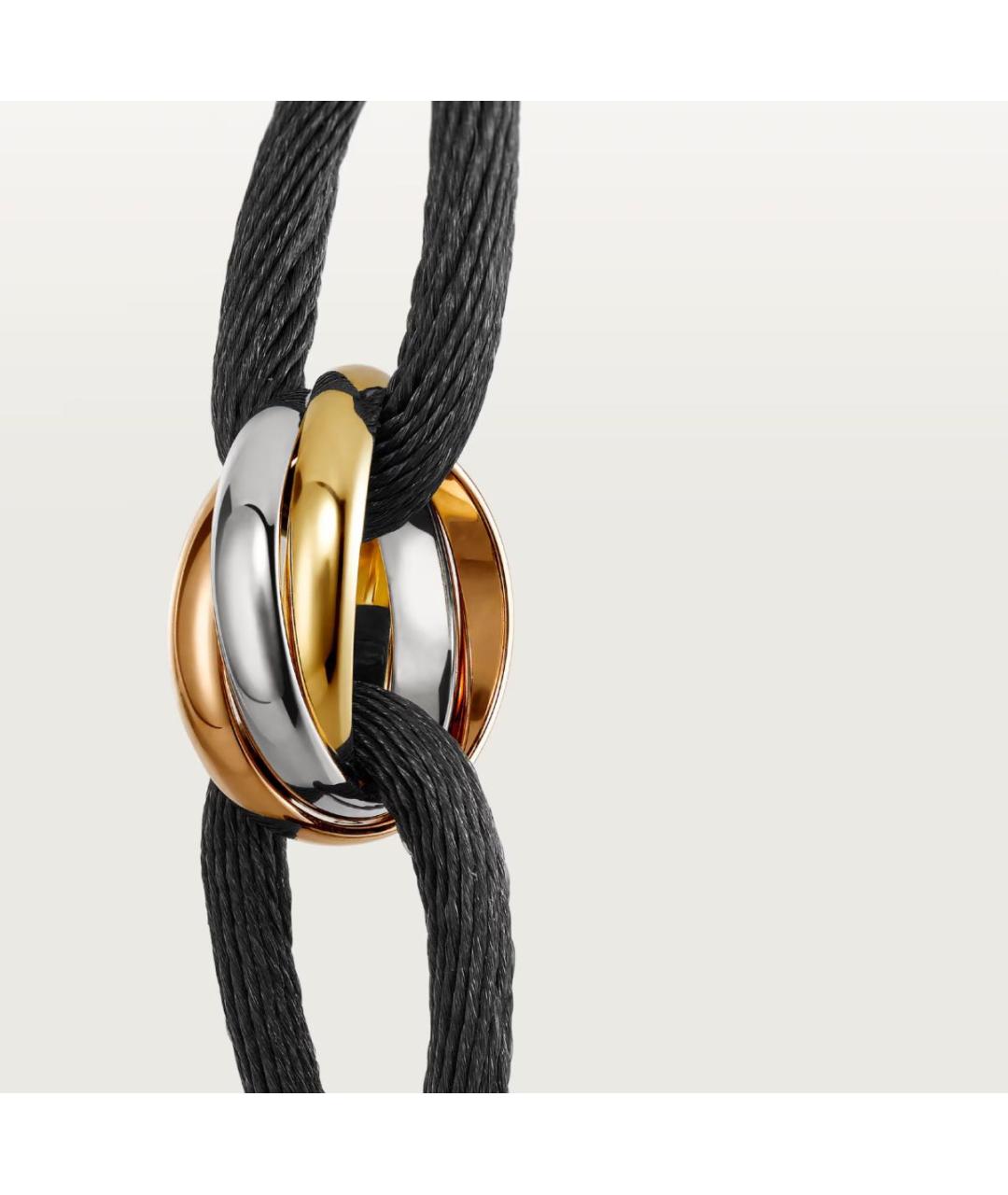 CARTIER Темно-синий браслет из желтого золота, фото 4