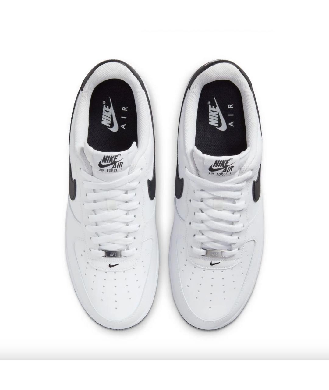 NIKE Белые кожаные низкие кроссовки / кеды, фото 6