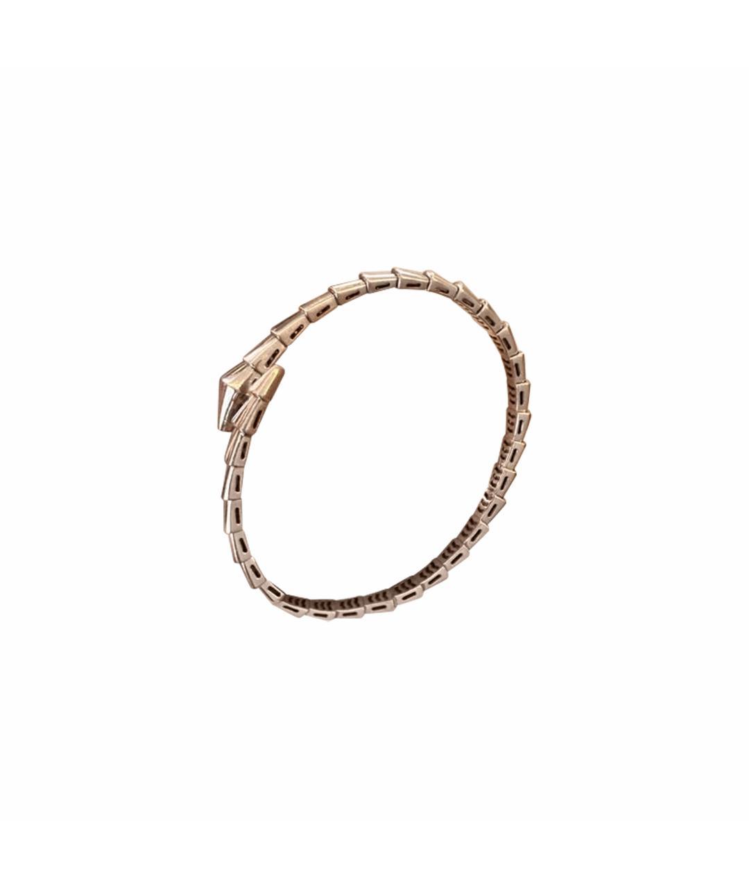 BVLGARI Серебрянный браслет из белого золота, фото 1