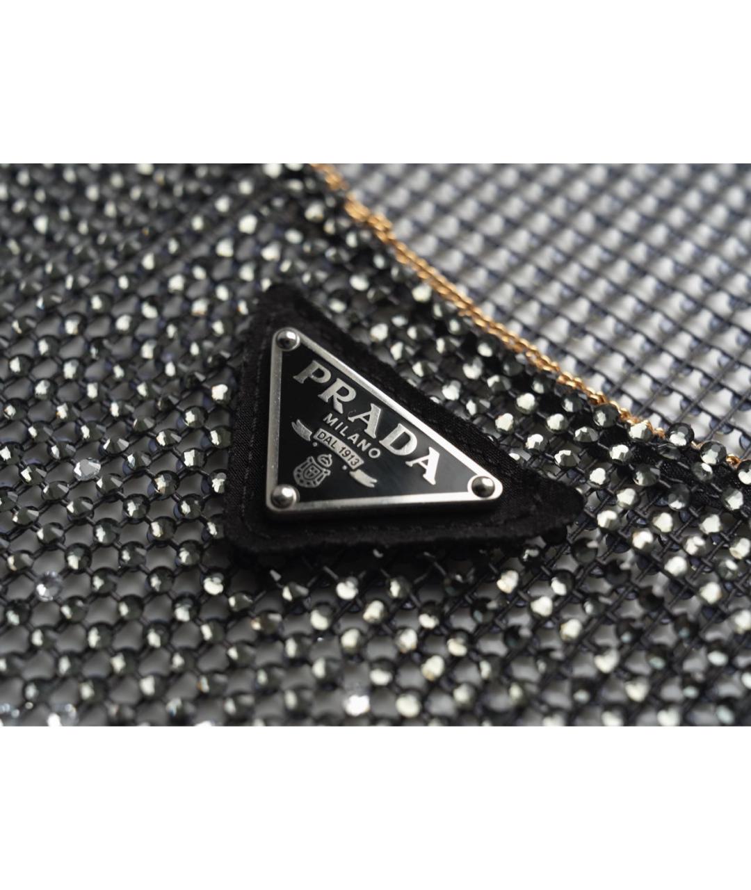 PRADA Серебряное полиэстеровое вечернее платье, фото 4