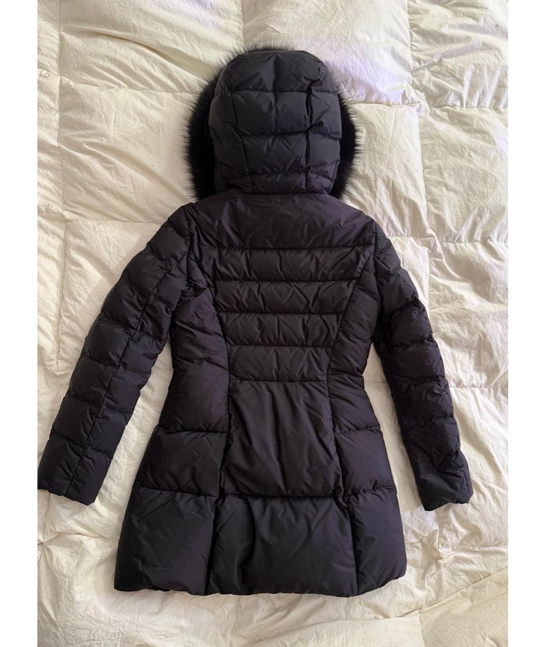 PRADA Черный меховой пуховик, фото 2