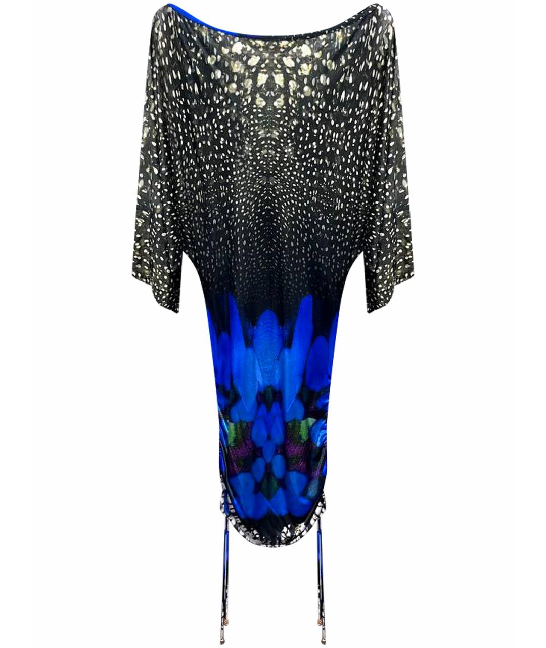 ROBERTO CAVALLI Мульти вискозное платье, фото 1