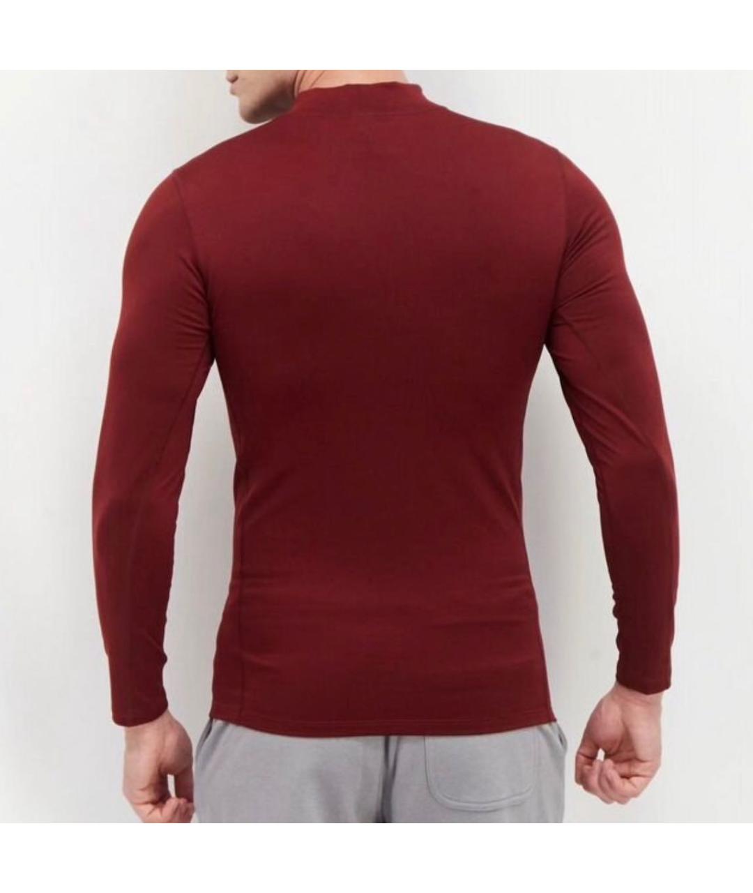 NEW BALANCE Бордовая полиэстеровая водолазка, фото 5