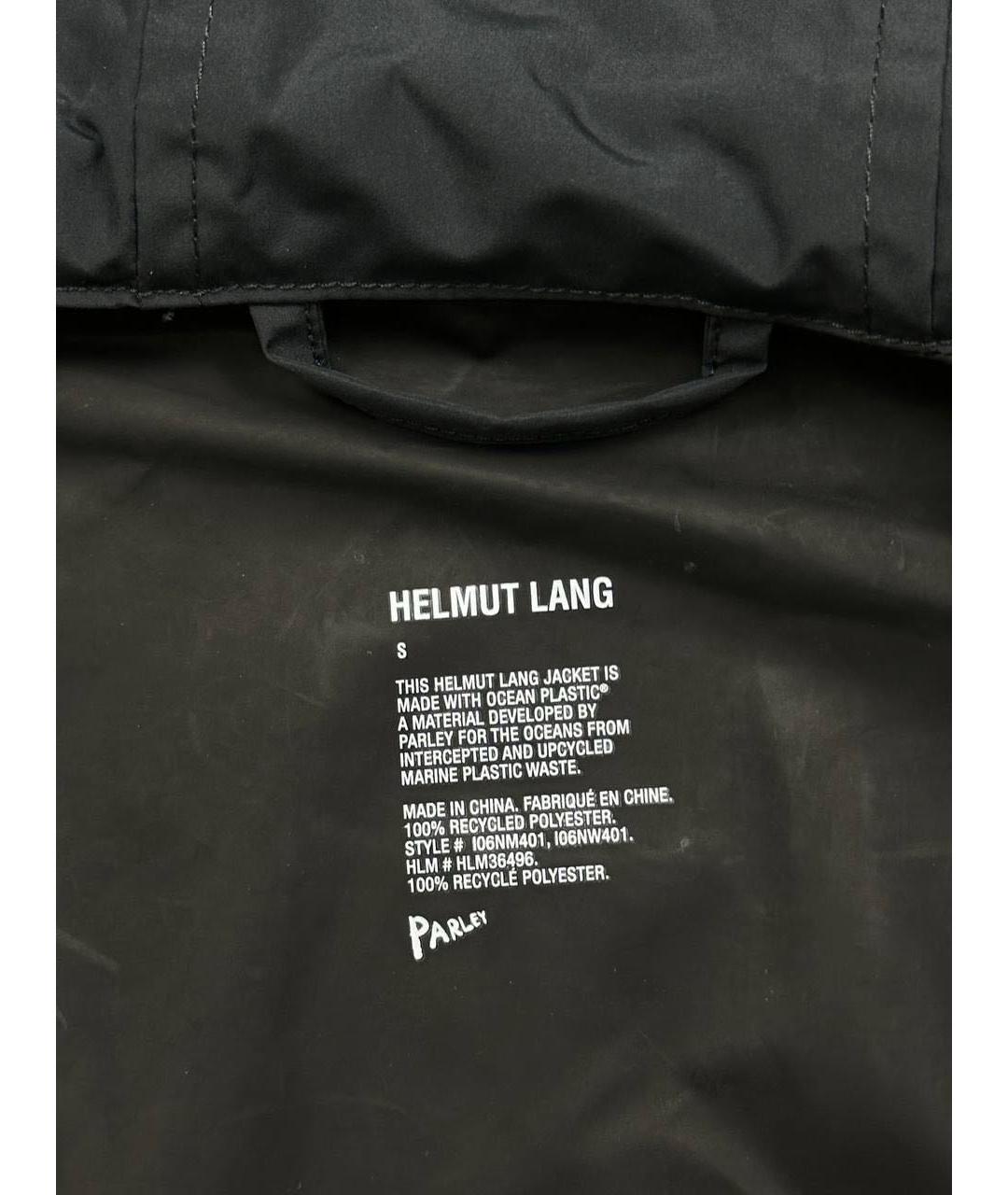 HELMUT LANG Темно-синий тренч / плащ, фото 7