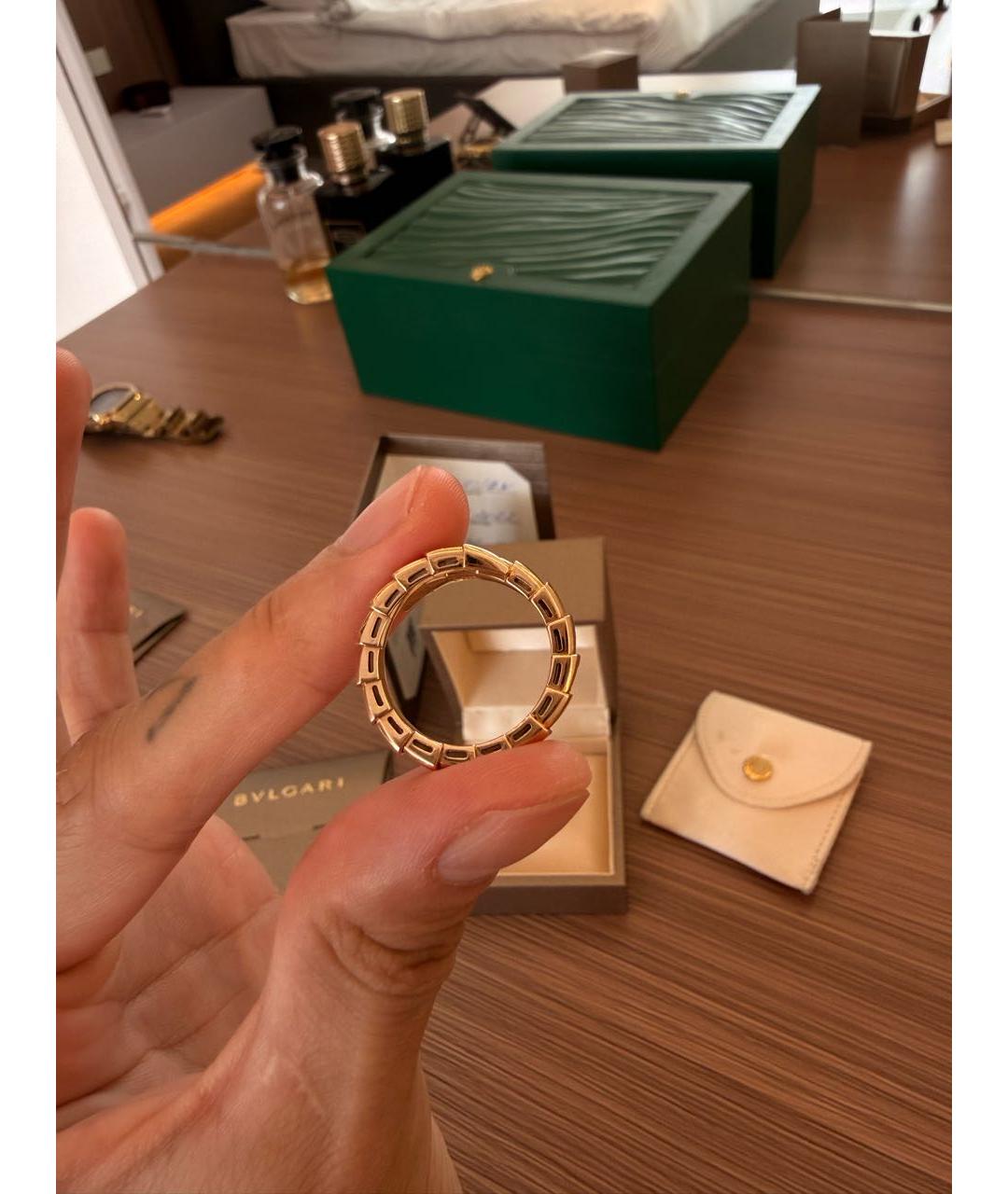 BVLGARI Розовое кольцо из розового золота, фото 5