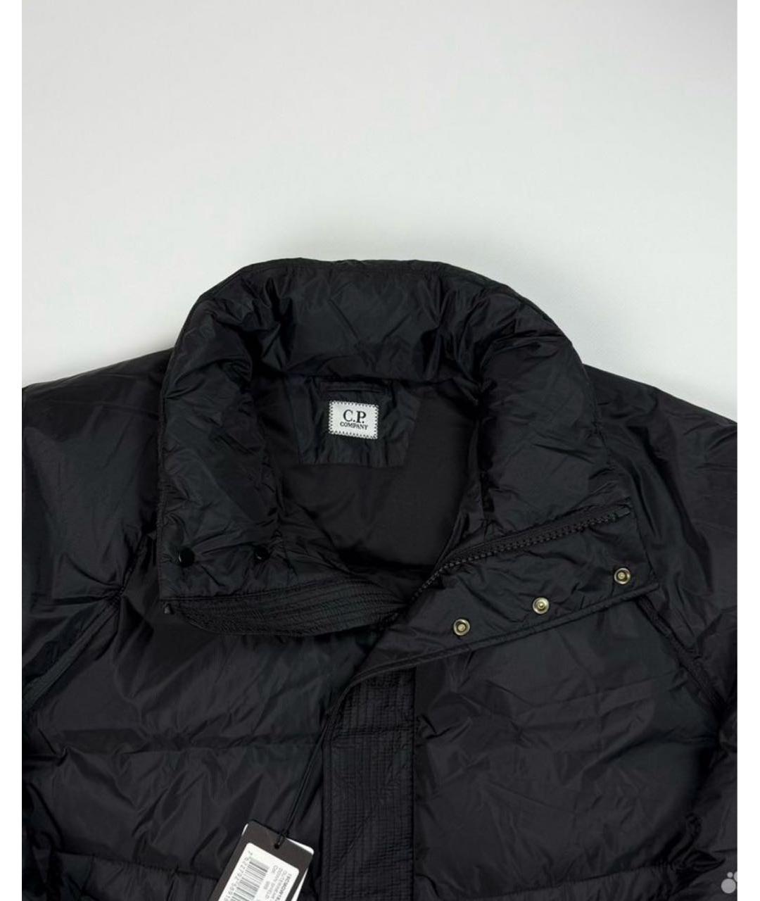 CP COMPANY Черный пуховик, фото 4