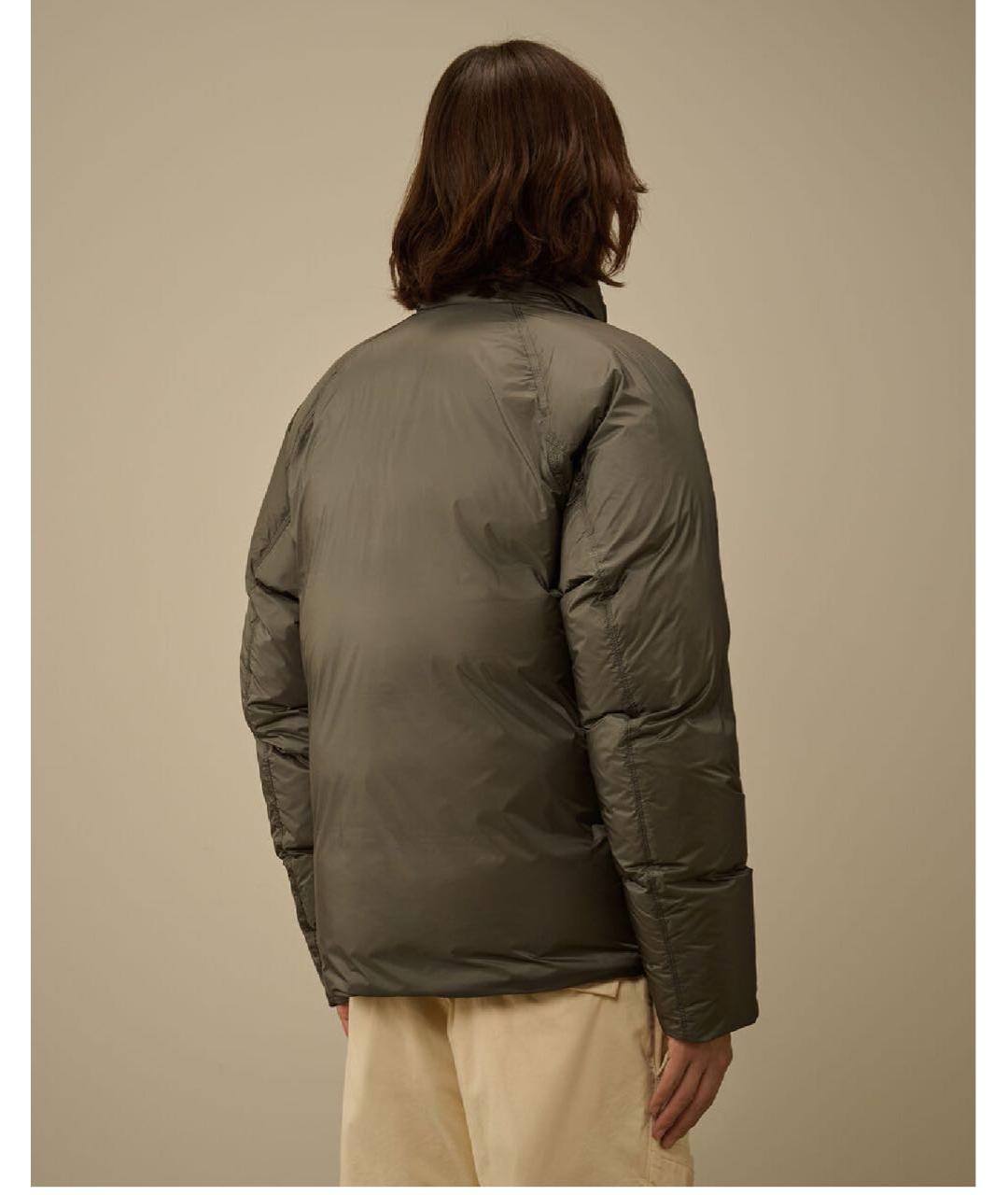 CP COMPANY Хаки полиэстеровый пуховик, фото 2
