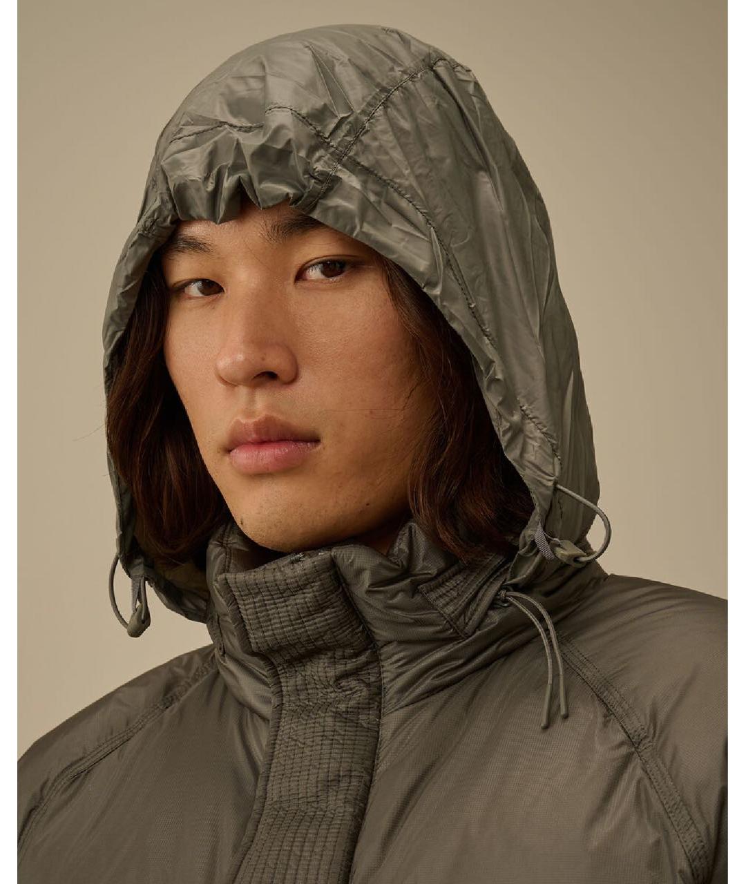 CP COMPANY Хаки полиэстеровый пуховик, фото 5