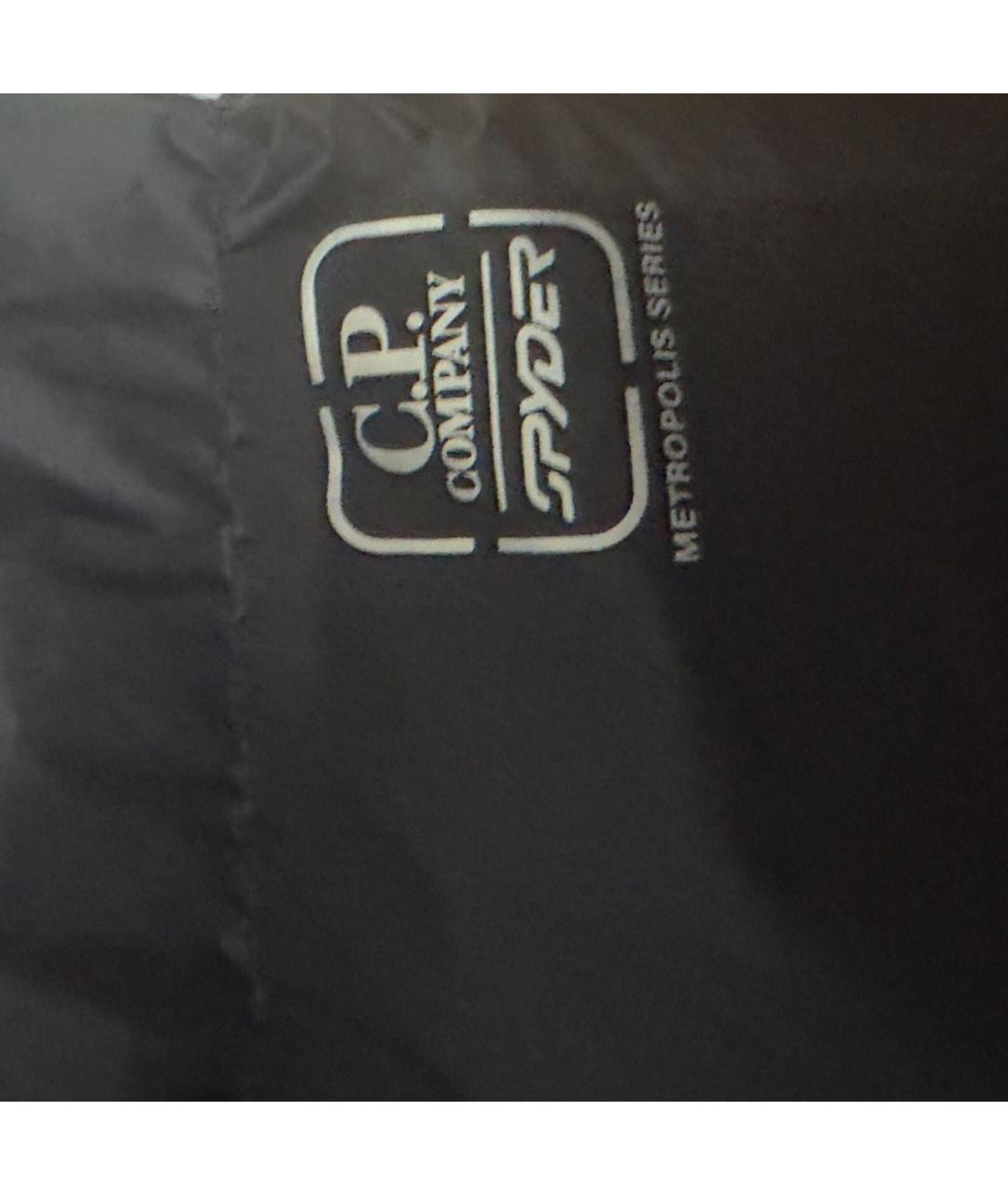 CP COMPANY Черный пуховик, фото 3