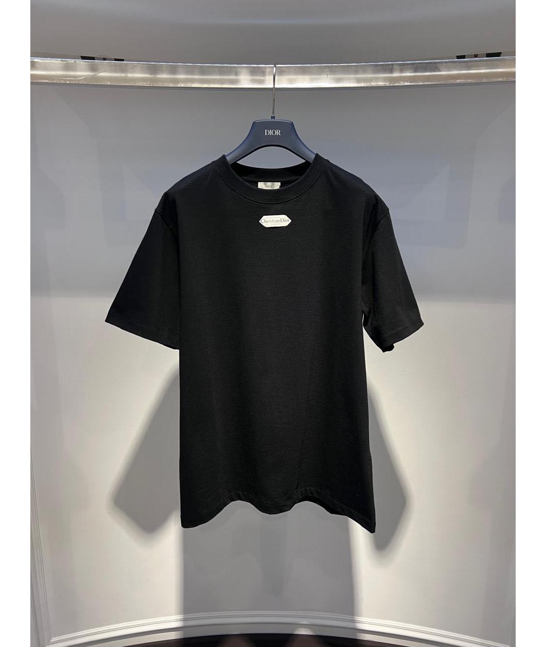 CHRISTIAN DIOR Черная футболка, фото 2