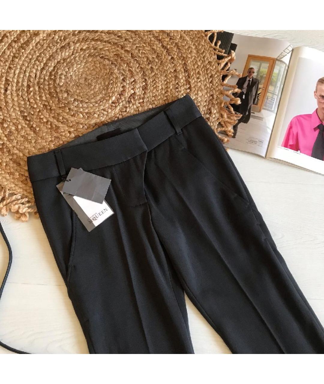 ALEXANDER MCQUEEN Серые шерстяные кюлоты, фото 2