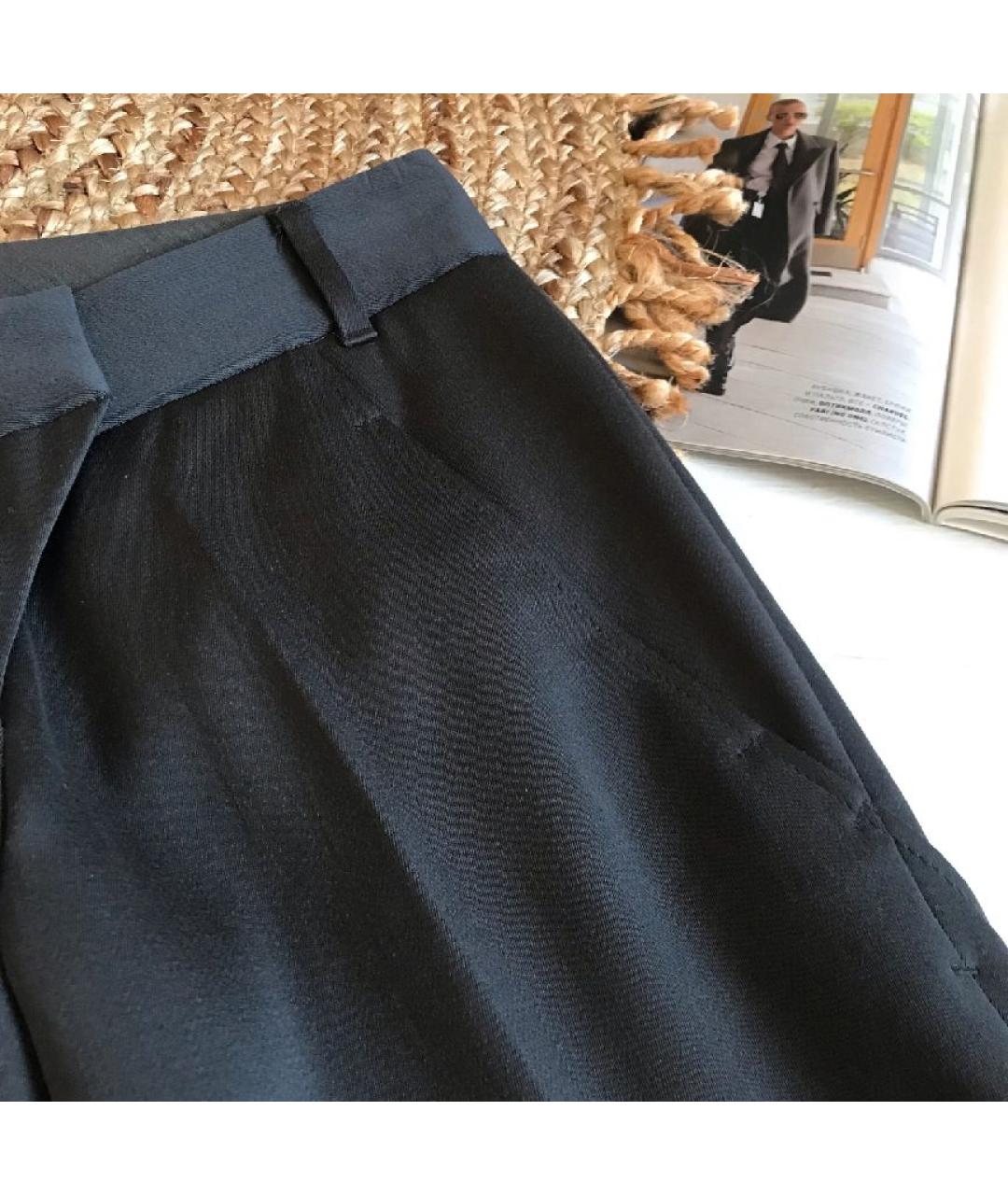 ALEXANDER MCQUEEN Серые шерстяные кюлоты, фото 7