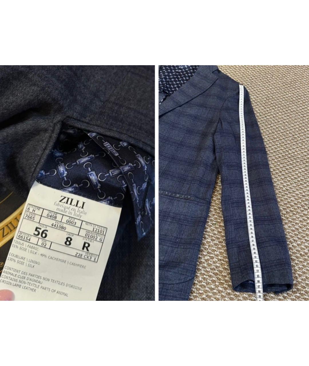 ZILLI Мульти шелковый пиджак, фото 8