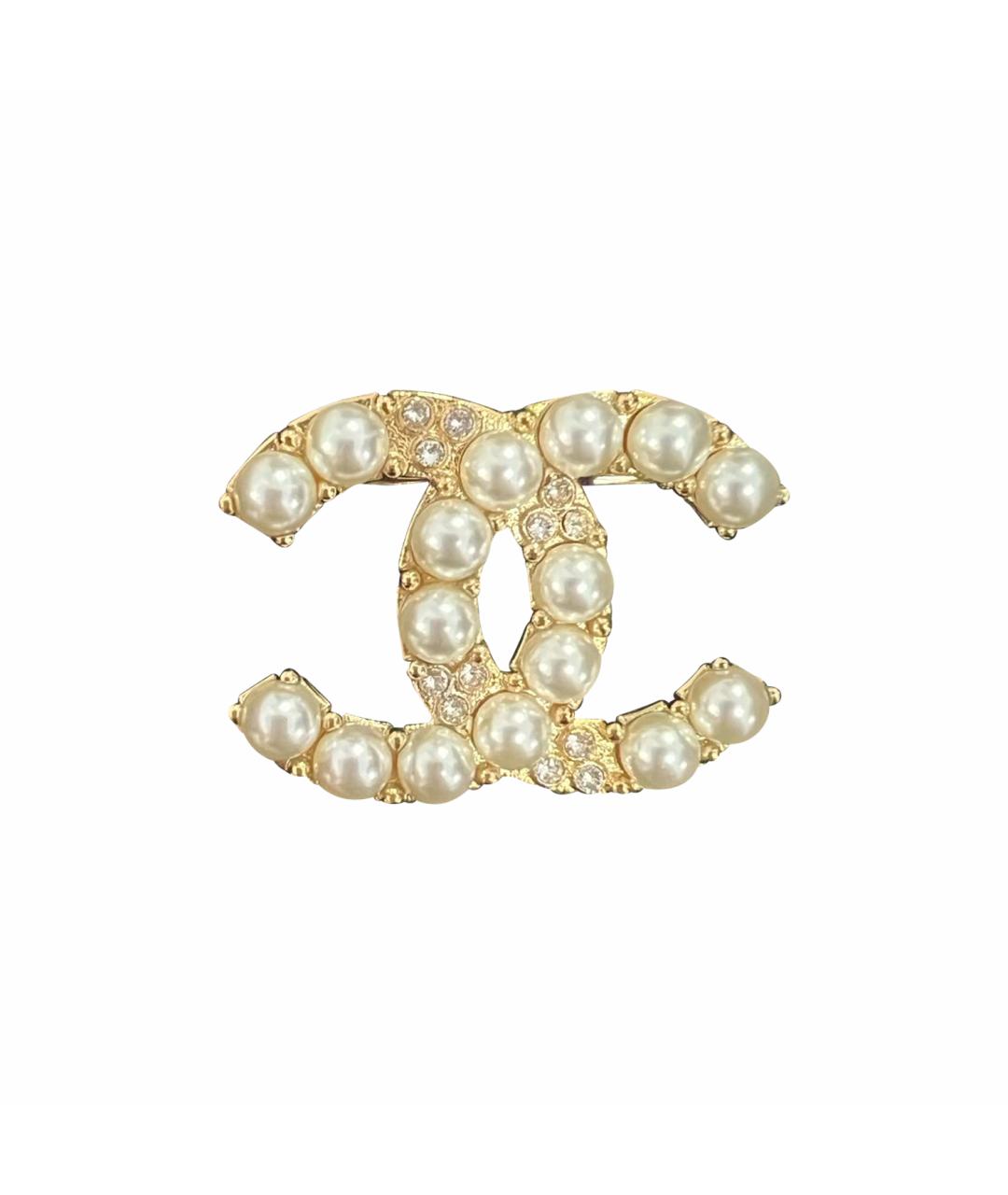 CHANEL Золотая булавка / брошь, фото 1
