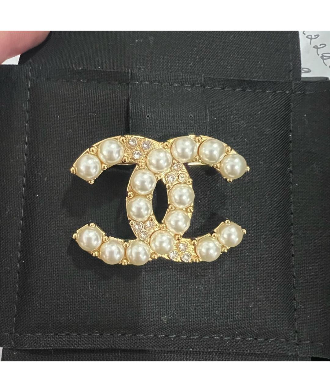 CHANEL Золотая булавка / брошь, фото 3