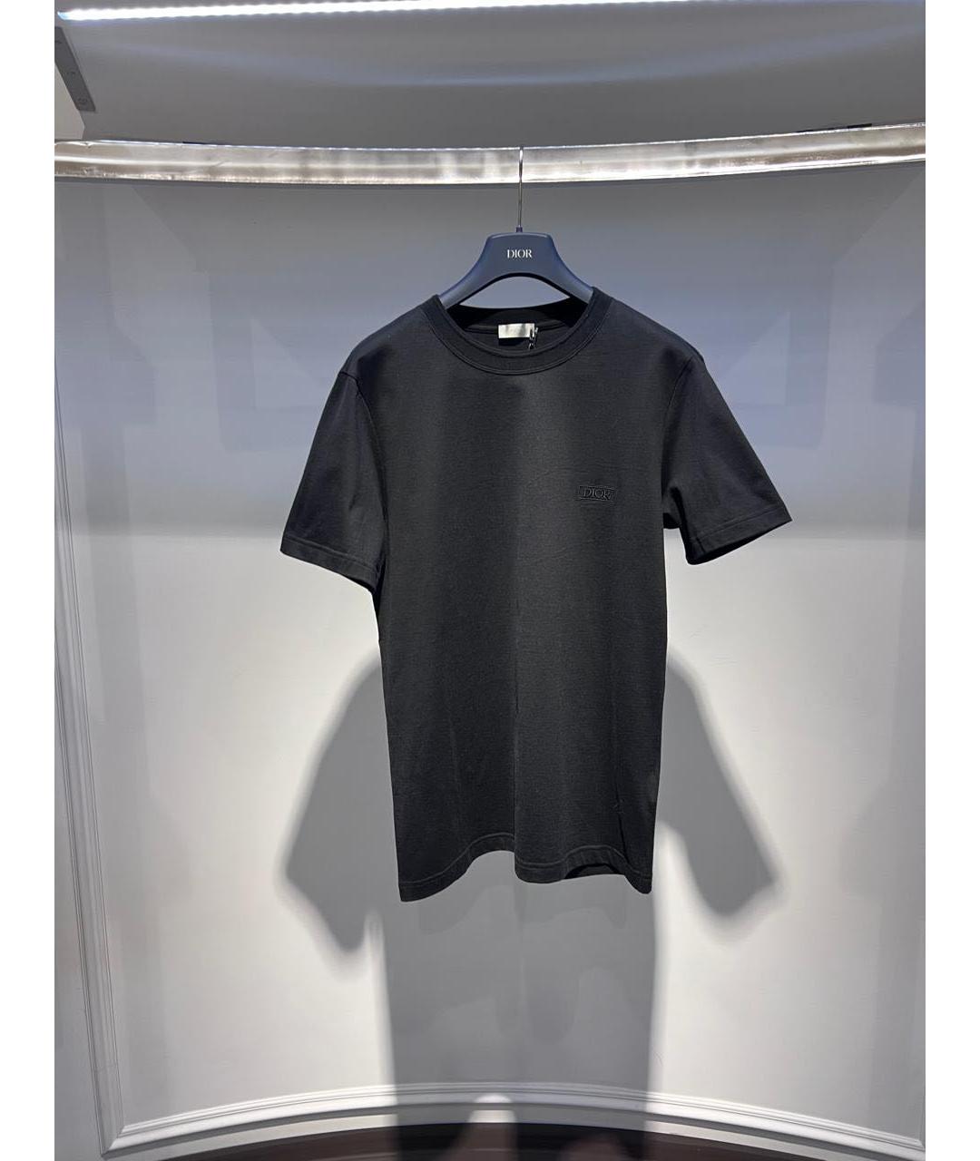 CHRISTIAN DIOR Черная футболка, фото 3