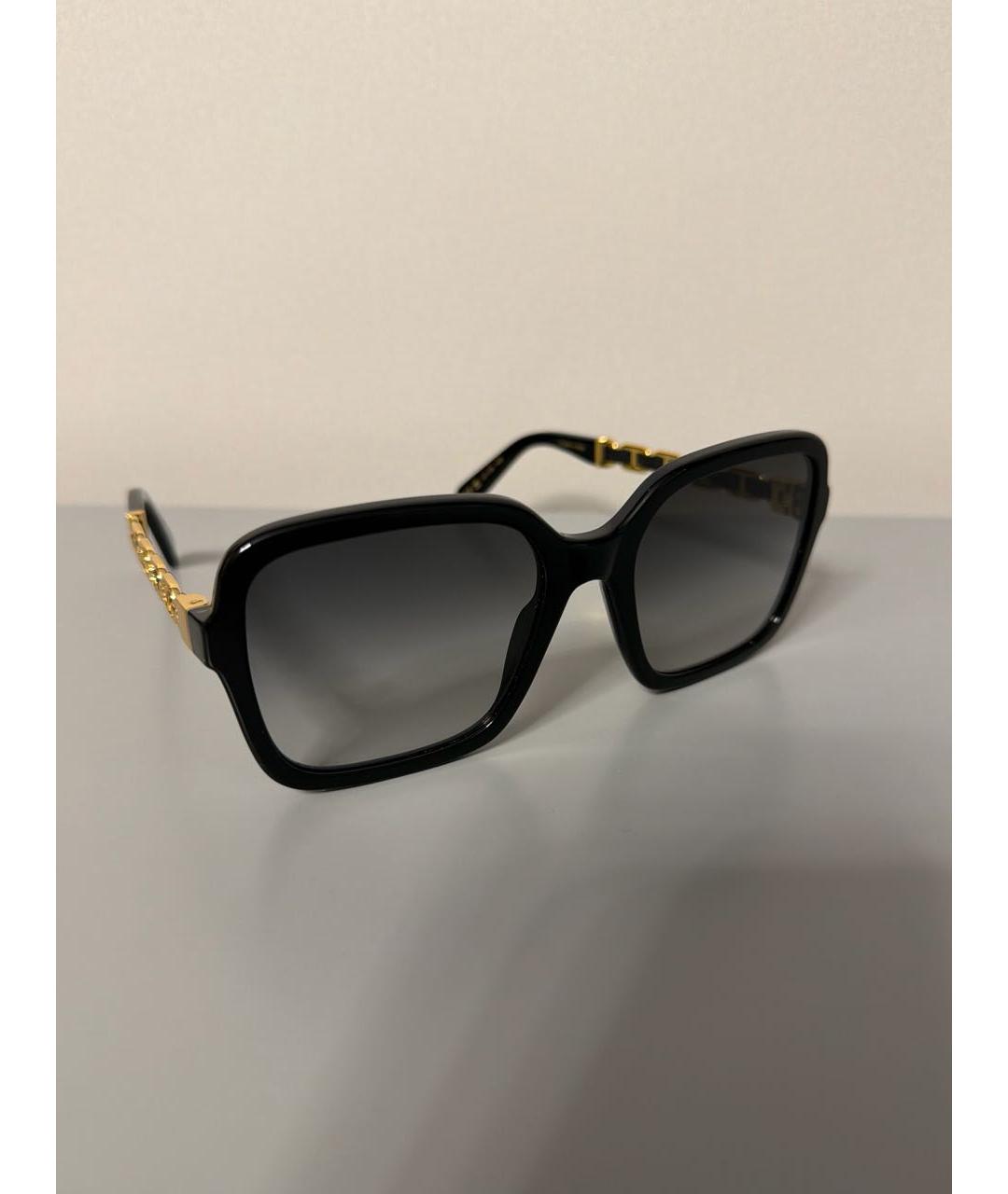 LOUIS VUITTON Черные пластиковые солнцезащитные очки, фото 2