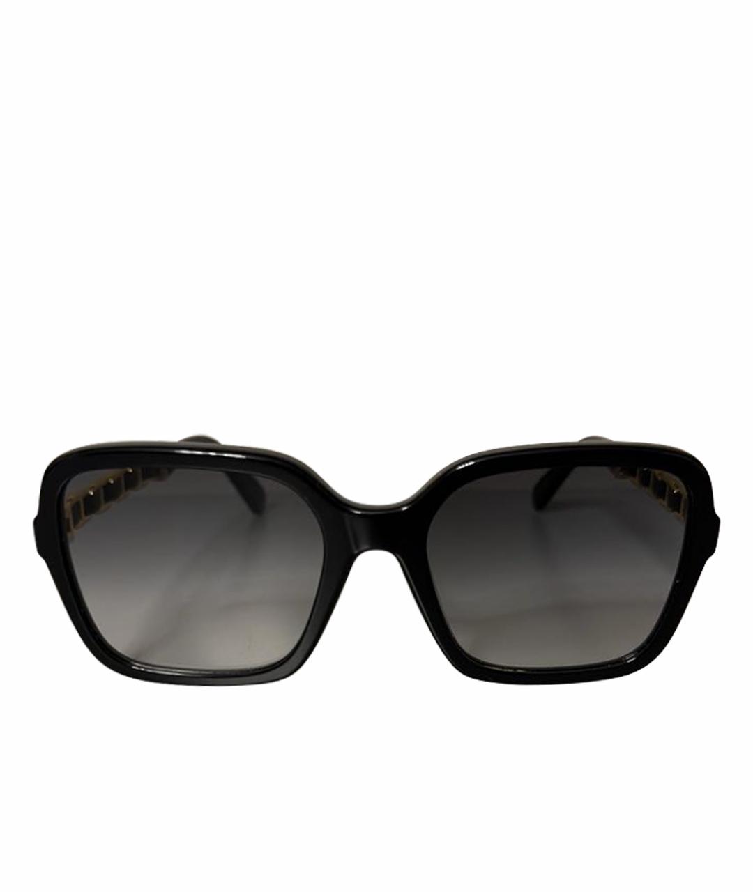 LOUIS VUITTON Черные пластиковые солнцезащитные очки, фото 1