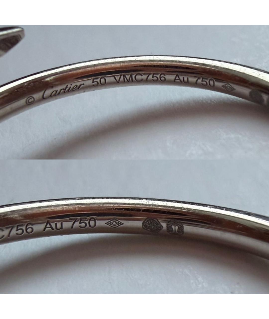 CARTIER Серебряное кольцо из белого золота, фото 4