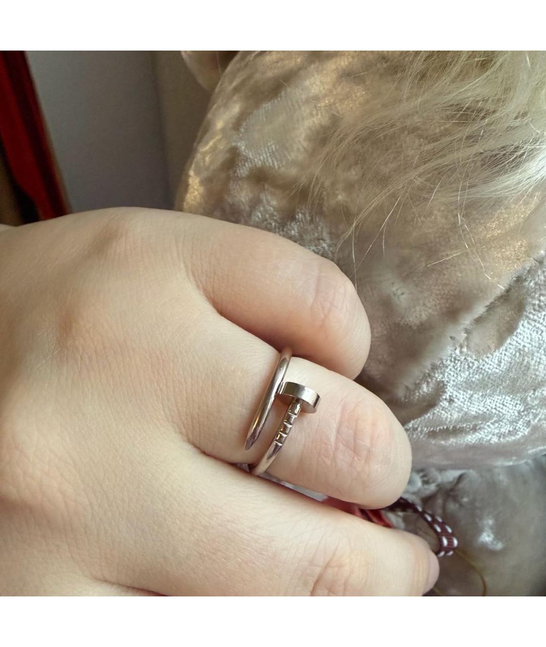 CARTIER Серебряное кольцо из белого золота, фото 6