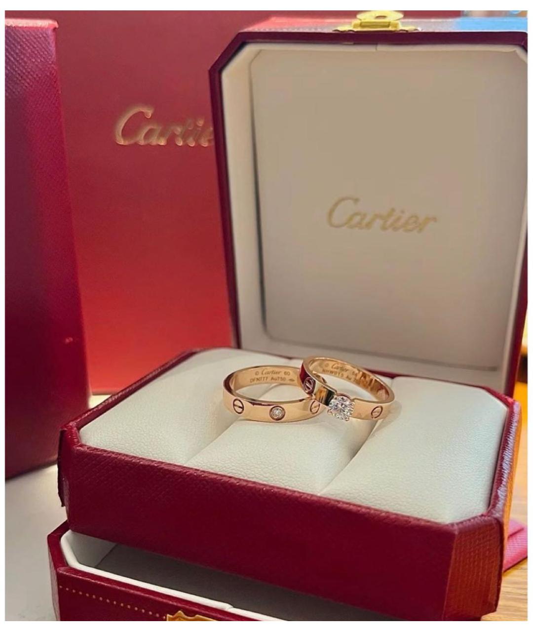 CARTIER Розовое кольцо из розового золота, фото 6