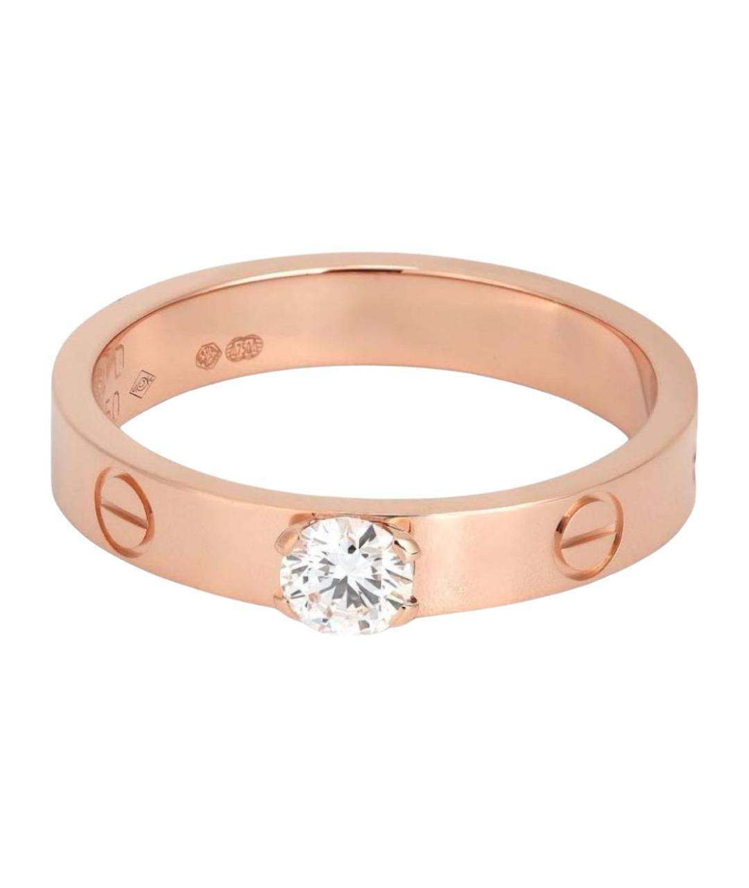 CARTIER Розовое кольцо из розового золота, фото 1
