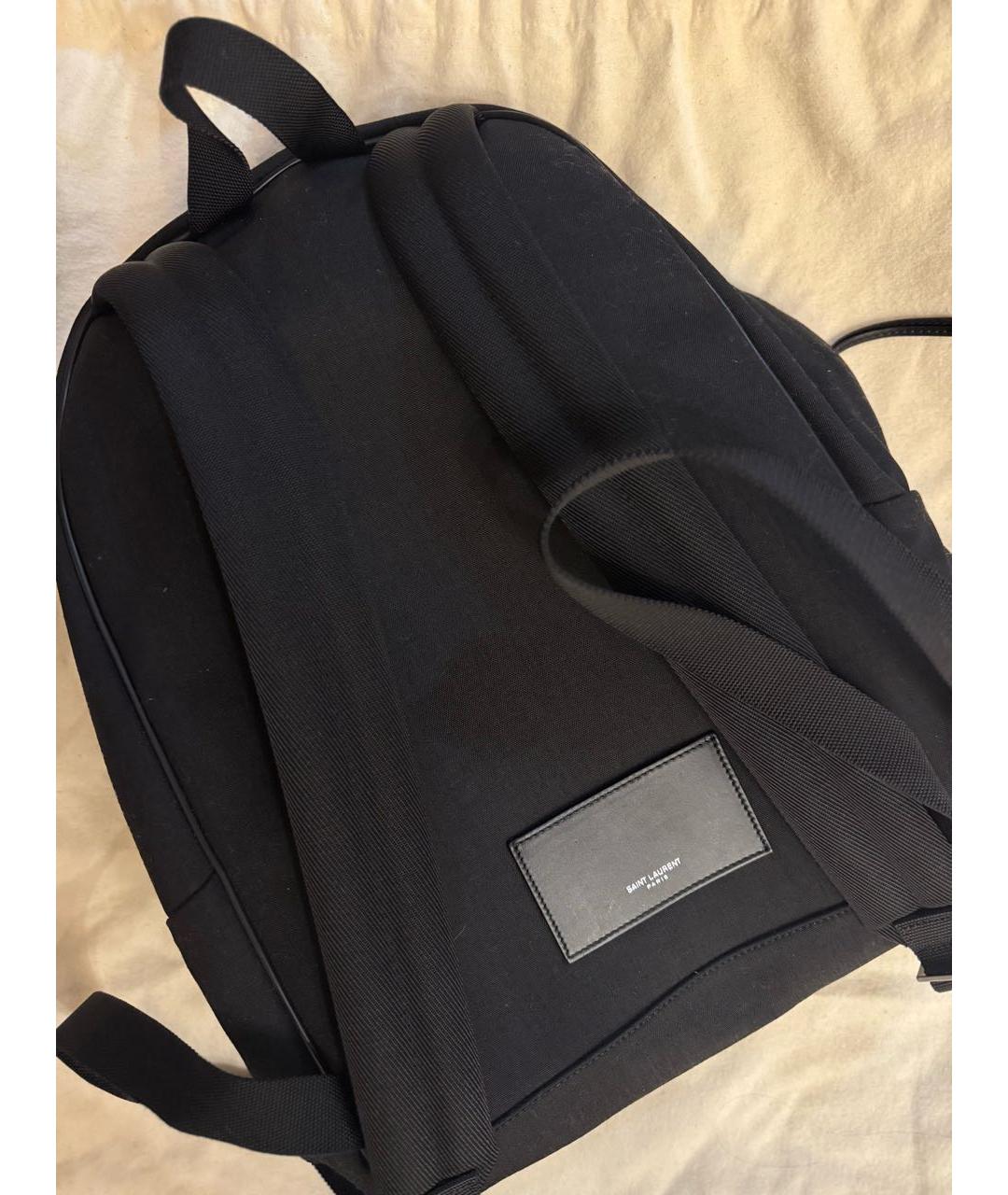 SAINT LAURENT Черный рюкзак, фото 2