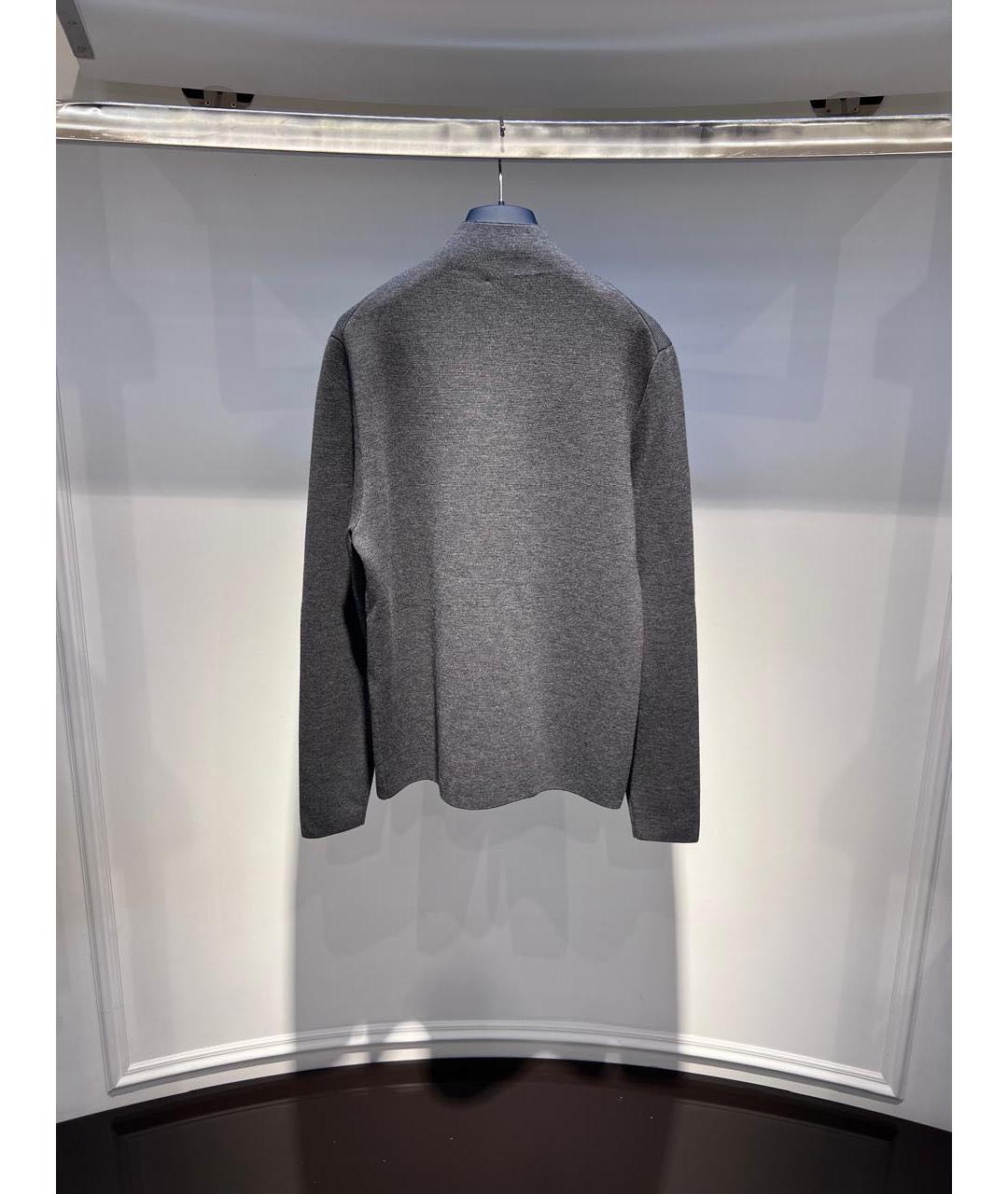 CHRISTIAN DIOR Серый кардиган, фото 2