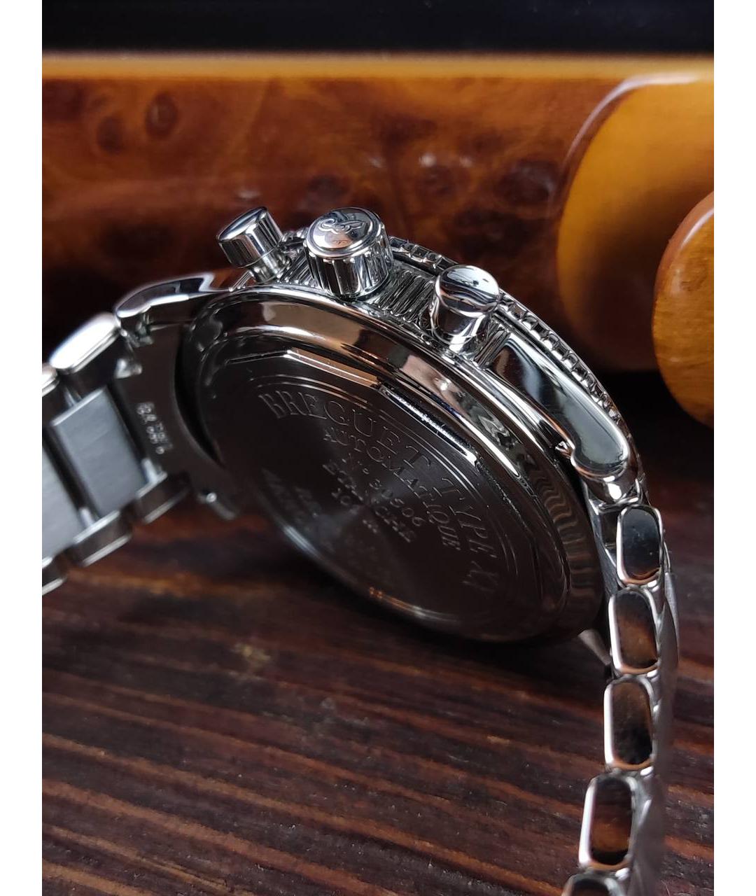 Breguet Черные стальные часы, фото 6