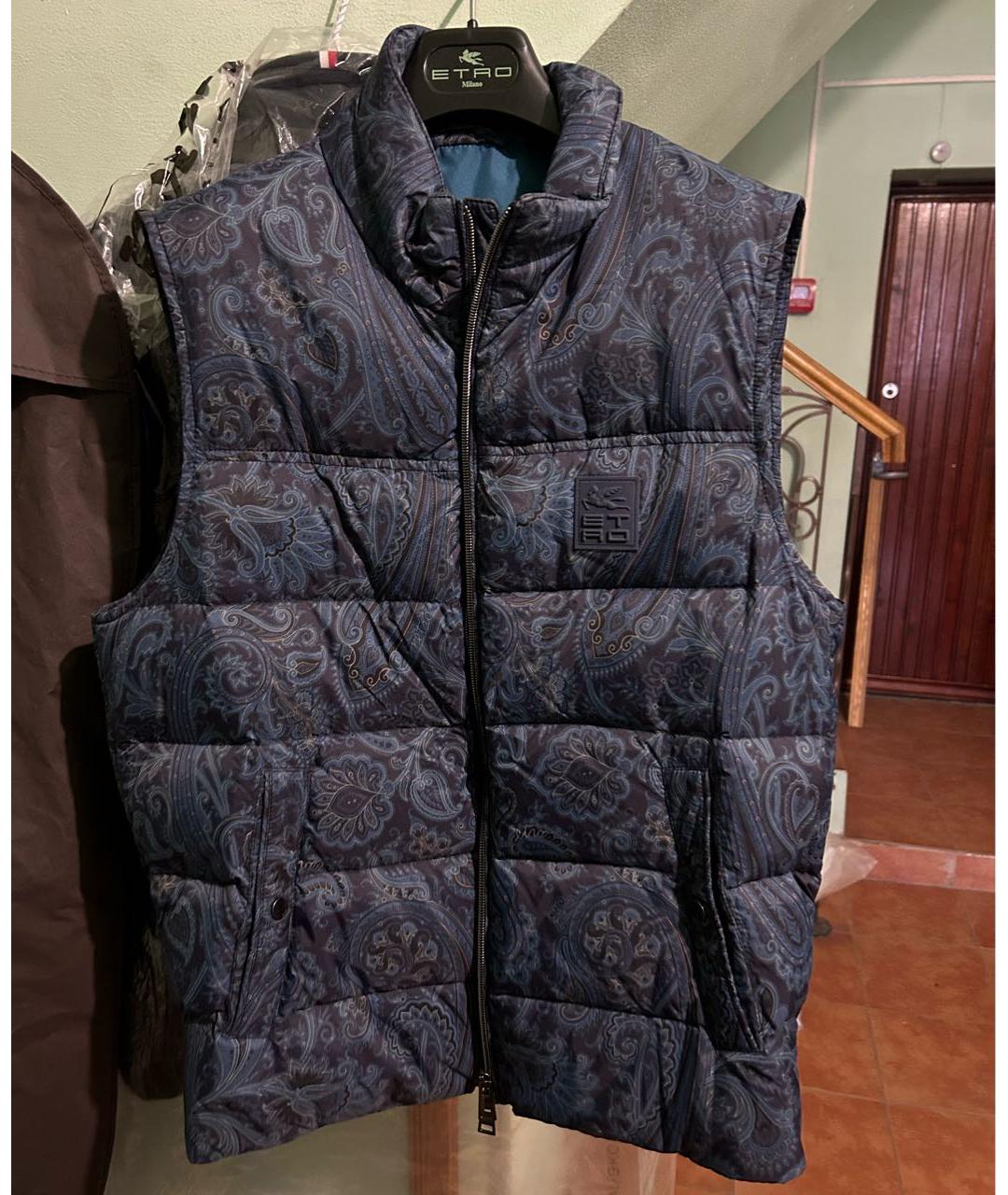 ETRO Мульти полиэстеровый жилет, фото 8