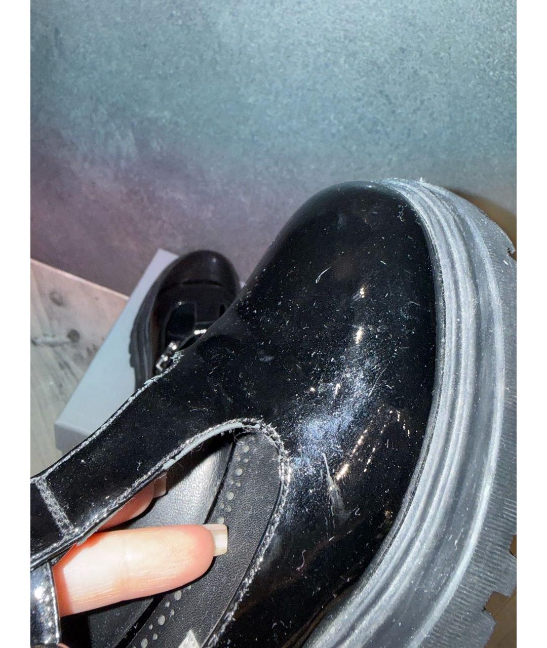 DOLCE&GABBANA Черные туфли из лакированной кожи, фото 6