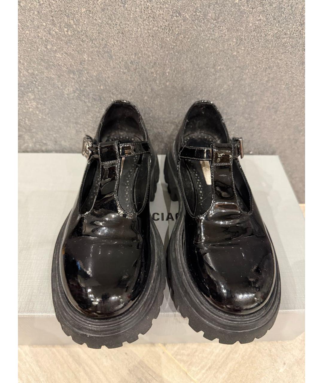 DOLCE&GABBANA Черные туфли из лакированной кожи, фото 2