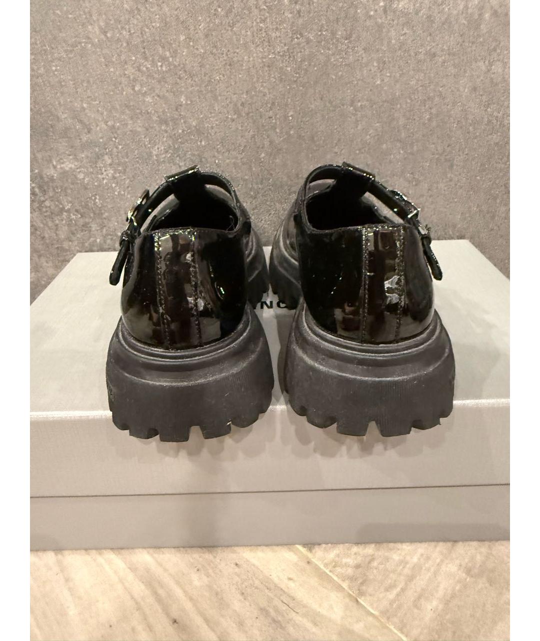 DOLCE&GABBANA Черные туфли из лакированной кожи, фото 4