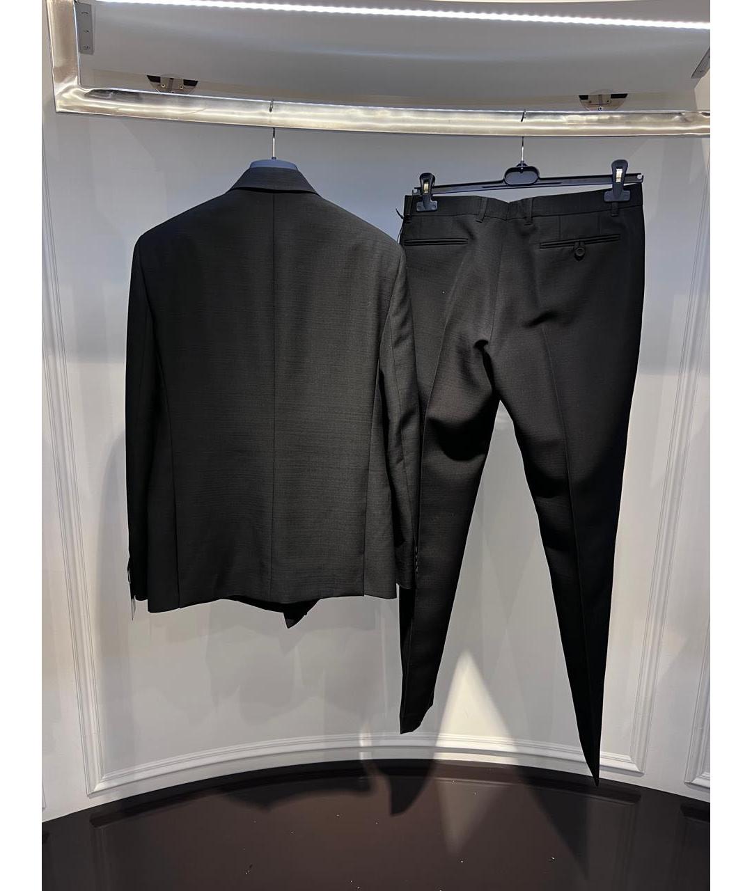 CHRISTIAN DIOR Черный классический костюм, фото 2