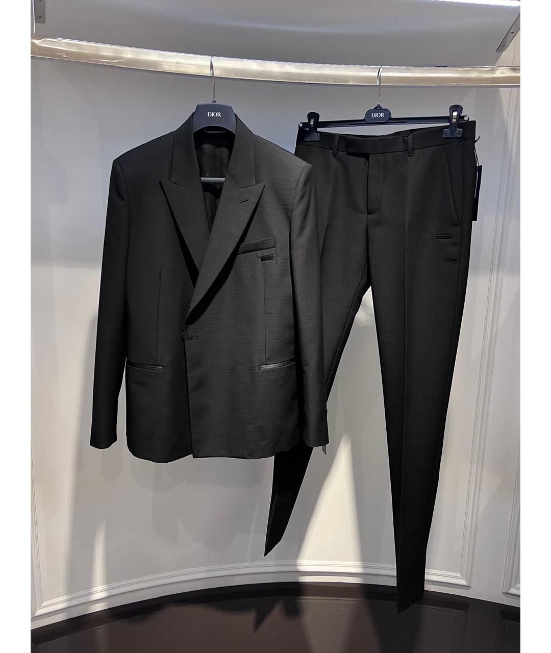 CHRISTIAN DIOR Черный классический костюм, фото 3