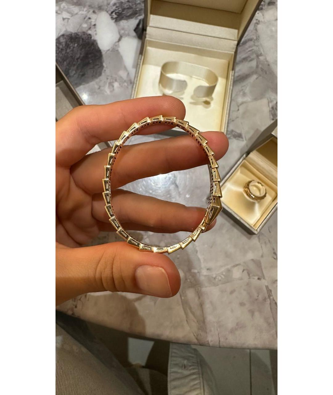 BVLGARI Золотой браслет из желтого золота, фото 5