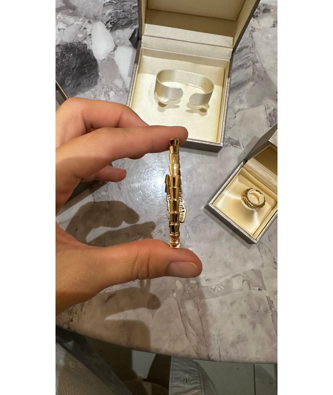 BVLGARI Золотой браслет из желтого золота, фото 3